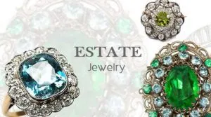 Estate jewelry is a great way to preserve the past. Estate jewelry is a great way to preserve the past.